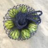 Hand Knotted Jute String Bags - Set of 2/colour - indigo-bag101