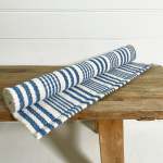 Recycled Cotton Mat - Flinders Blue - 90x150