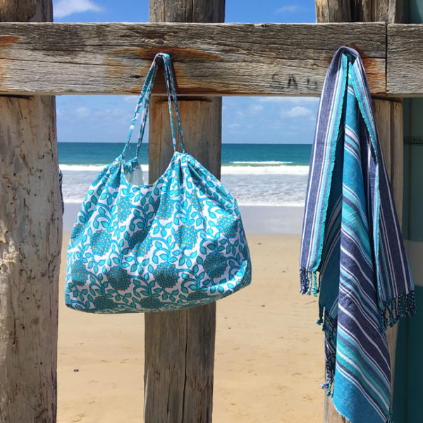 XXL Beach Bag - Blue