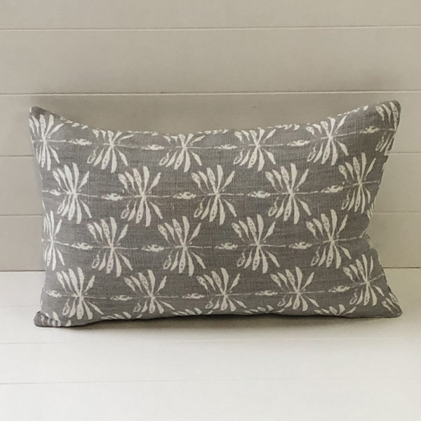 Date Palm Cushion Cover - Grey