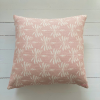 Cushion Cover Linen Date Palm 50cm - Pink - with-insert
