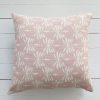 Cushion Cover Linen Date Palm 50cm - Pink - cover-only