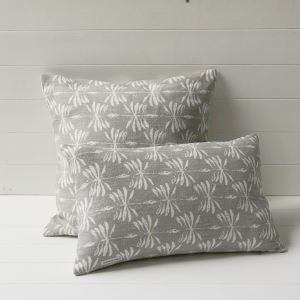 Cushion Cover Linen Date Palm - Cool Grey