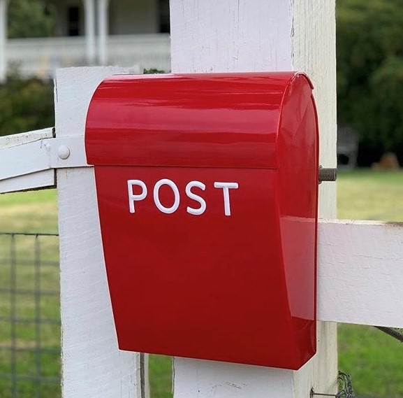 LARGE RED POST BOX