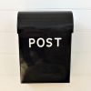 Lockable Post Box - Large - black
