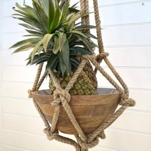 Handmade Jute Natural Rope Pot Plant Hanger