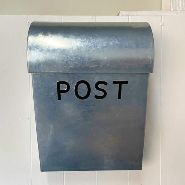 Post Box Galvanised iron Front