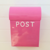 Post Box - Large Mail Box - hotpink