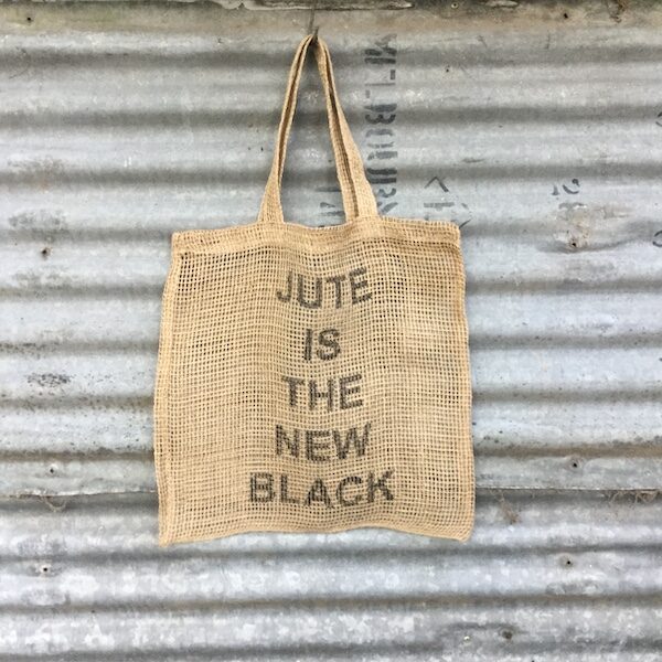 Handmade Jute Shopping Bag - Jute is the new black