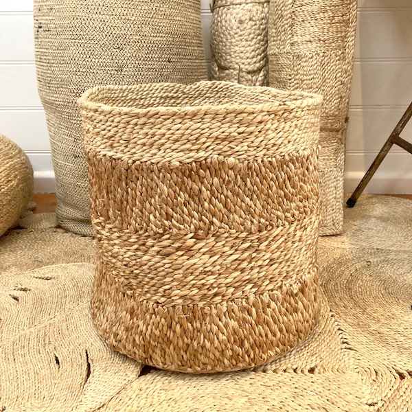 Handmade Jute Storage Rope basket