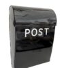 Lockable Post Box - Large Mail Box - black