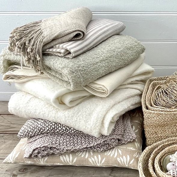 Soft textured throws by Carnival Homewares