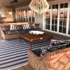 Indah Island Collaboration - Outdoor Floor Rug Polypropylene - Durban Denim - 240-x-300-cm