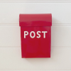 Post Box - Medium - red