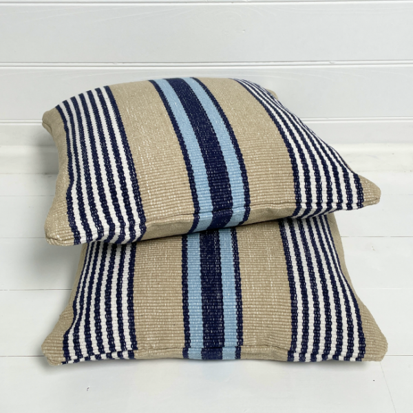 Cushion Cover 50 cm - Recycled Cotton La Plage