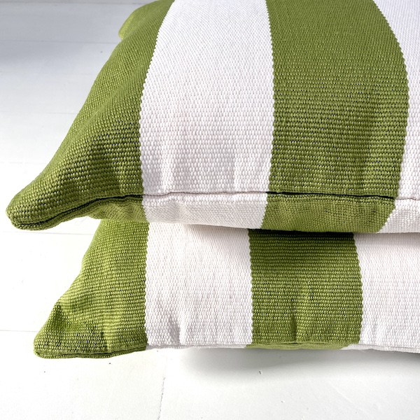 Outdoor PP Cushion Cover 50cm Deck Stripe - Sprout