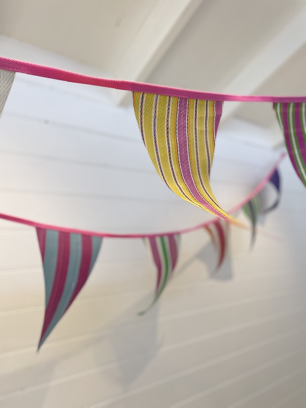 Recycled Plastic 10m Bunting - Multi Colour