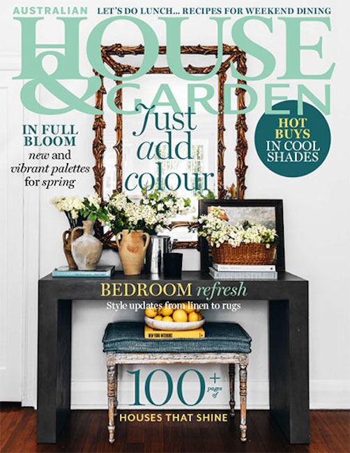 Latest Editorial Feature in October Issue of House & Garden