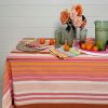 Tablecloths - Woven Stripes - cinnamon