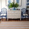 Indah Island Collaboration - Floor Rug Recycled Cotton - Geneva Blue - 90-x-150-cm