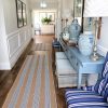 Indah Island Collaboration - Floor Rug Recycled Cotton - Geneva Blue - 90-x-300-cm