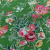 Sept'25 Essentials Travel Pouch - green-floral