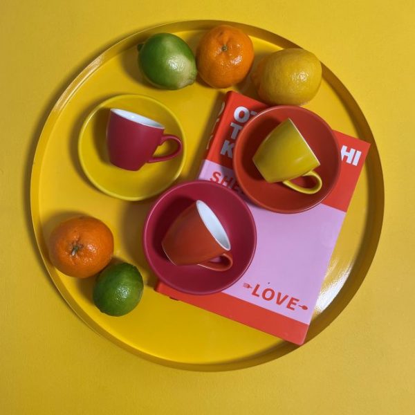 OCT'25 Metal Trays Yellow - Set of Two - Image 2