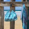 Sept'25 Arrival Beach Bag - aquamarine