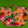 Sept'25 Arrival - XXL Tote Bag - orange-rose-garden