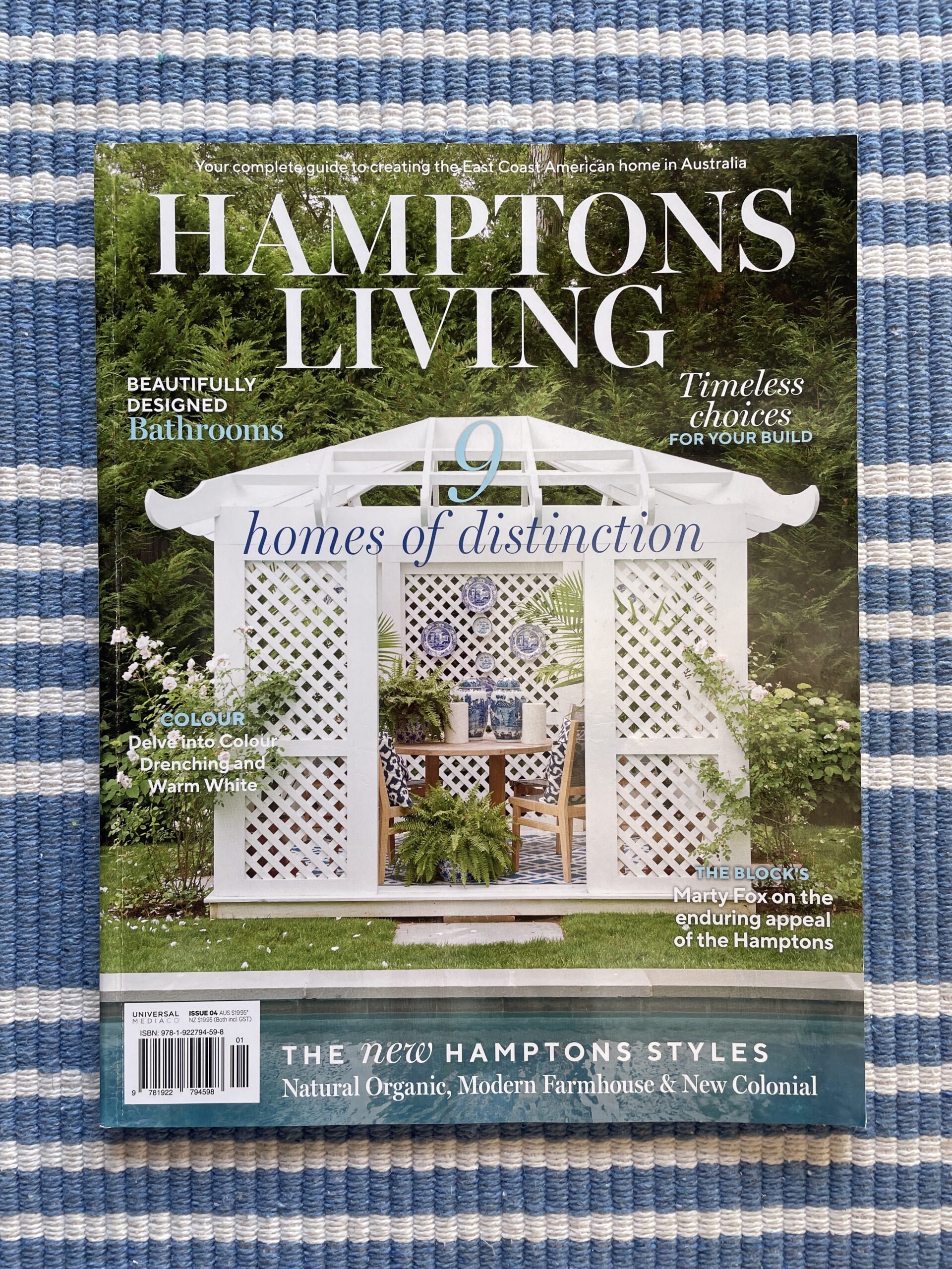 Carnival Homewares x Indah Island Rug Collection Featured in Hamptons Living Issue 4