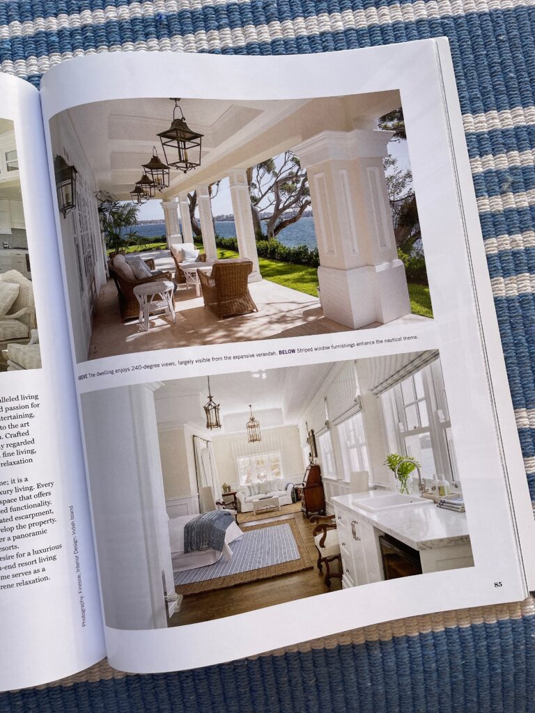 Carnival Homewares x Indah Island Rug Collection Featured in Hamptons Living Issue 3