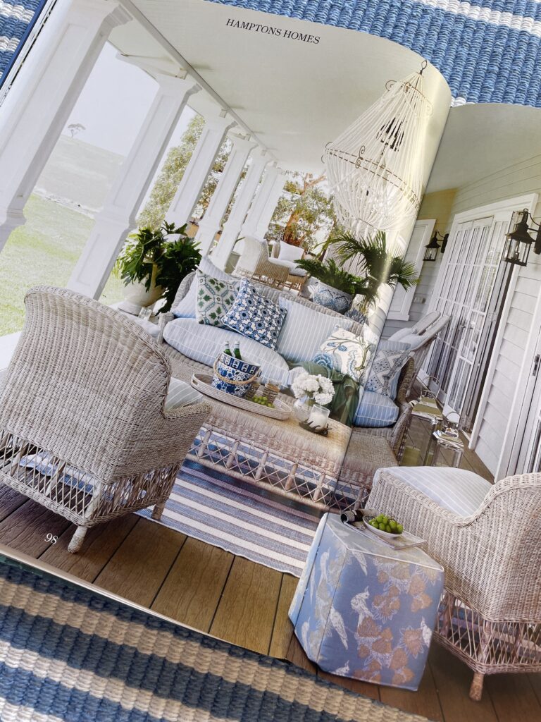 Featured in Hamptons Homes Volume I: Carnival Homewares x Indah Island Rug Collection