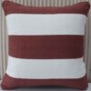 Outdoor Cushion Cover 50cm - Ginger Deck Stripe - cover-only